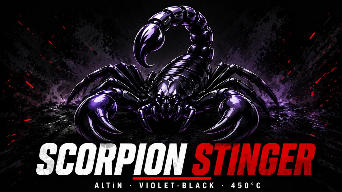 Scorpion Stinger — Crystallume AlTiN coating