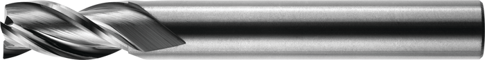 3 Flute Aluminum Chatter Reduction High Performance Polished Carbide End Mill — A1-303-10