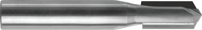 2 Flute Standard Length Drill Point Metric PCD-Tipped Diamond Router — MCPCD-203-03-118