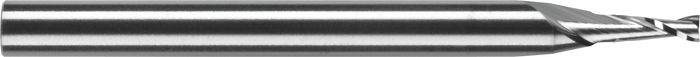 2 Flute Standard Length Metric Tuffy Grade Miniature End Mill — MSR-2-080