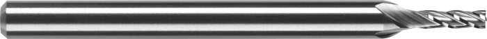 4 Flute Standard Length Metric Tuffy Grade Miniature End Mill — MSR-4-100