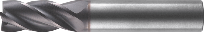 SPS Super Python — 4 Flute Variable Helix Stub Length Tuffy Grade Carbide End Mill — SPS-401-08-030